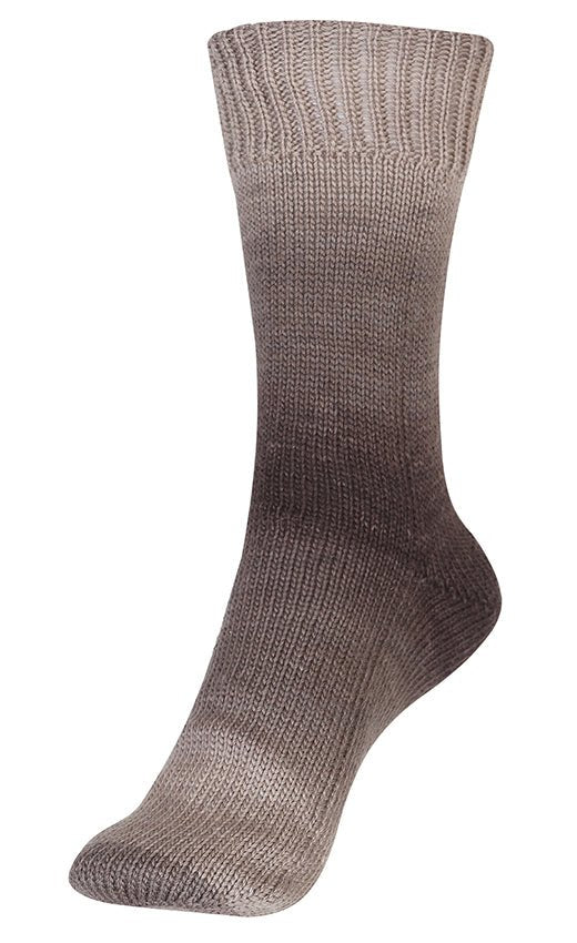 Gots Step Merino 4 Exp Color | 400 M - 100 G | 02 - Braun - Sockenwolle - Handarbeiten - 2