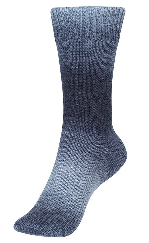 Gots Step Merino 6 Exp Color | 400 M - 150 G | 106 - Navy - Sockenwolle - Handarbeiten - 2