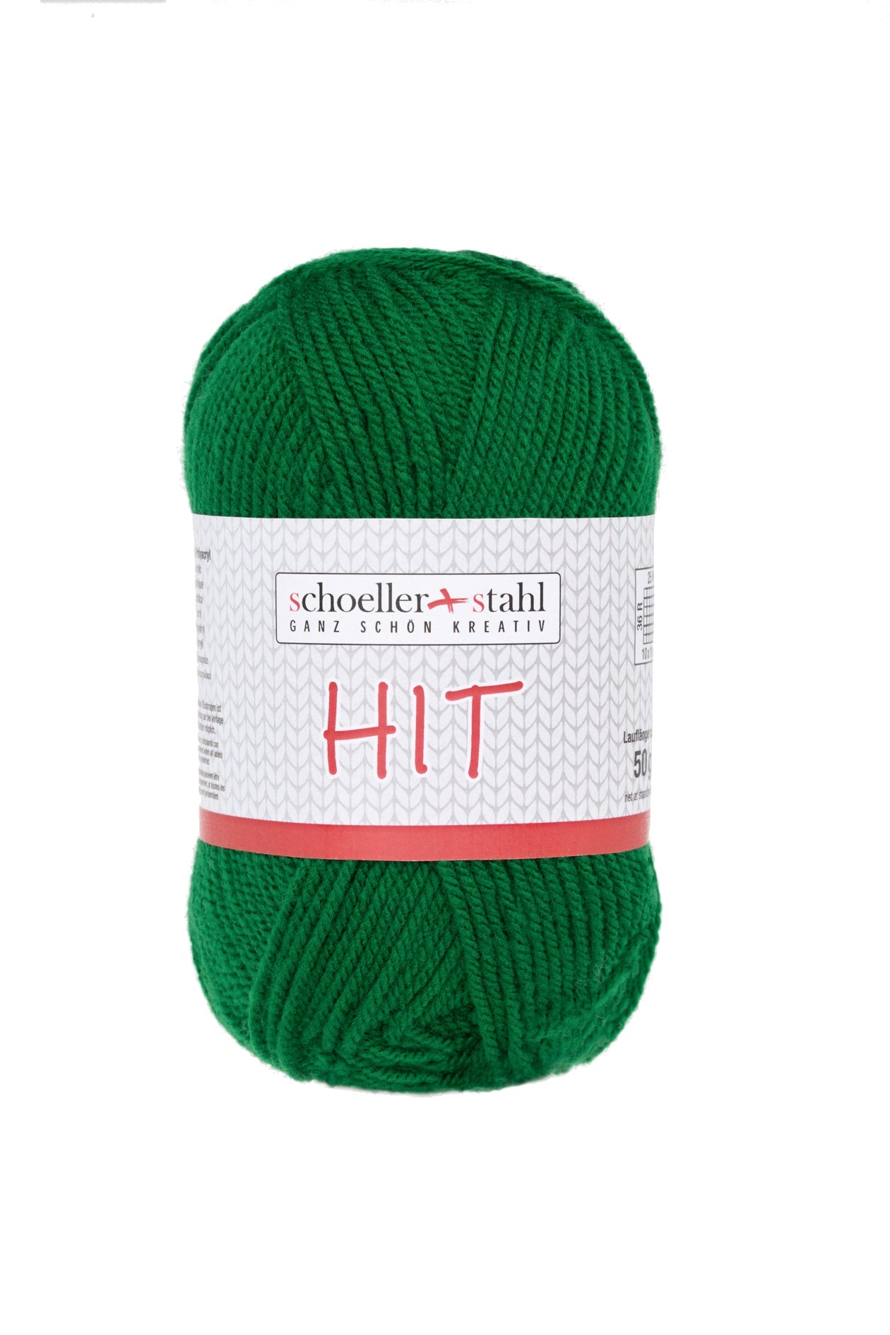 HIT 50G | Farbe 243 - DUNKELGRUEN - Strickwolle - Handarbeiten - 1