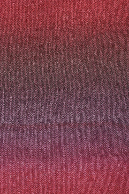 Kid Silk Degradee | 425 M - 50 G | 107 - Himbeere - Strickwolle - Handarbeiten - 2