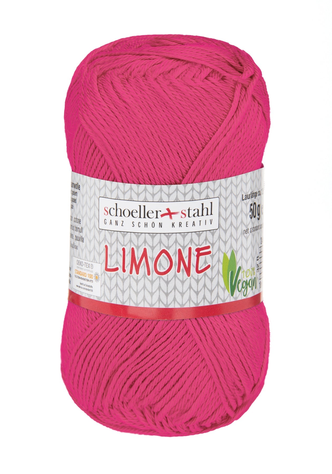LIMONE 50G | Farbe 155 - CYCLAM - Strickwolle - Handarbeiten - 1