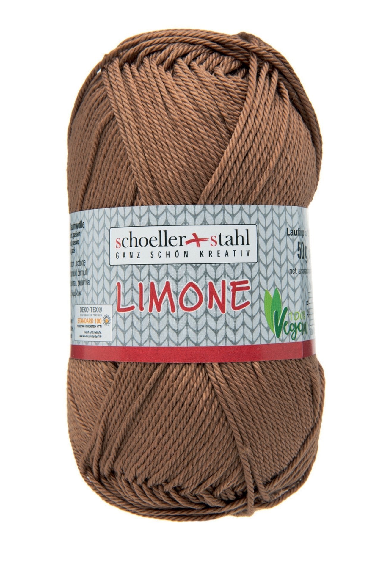 LIMONE 50G | Farbe 179 - MARONE - Strickwolle - Handarbeiten - 1
