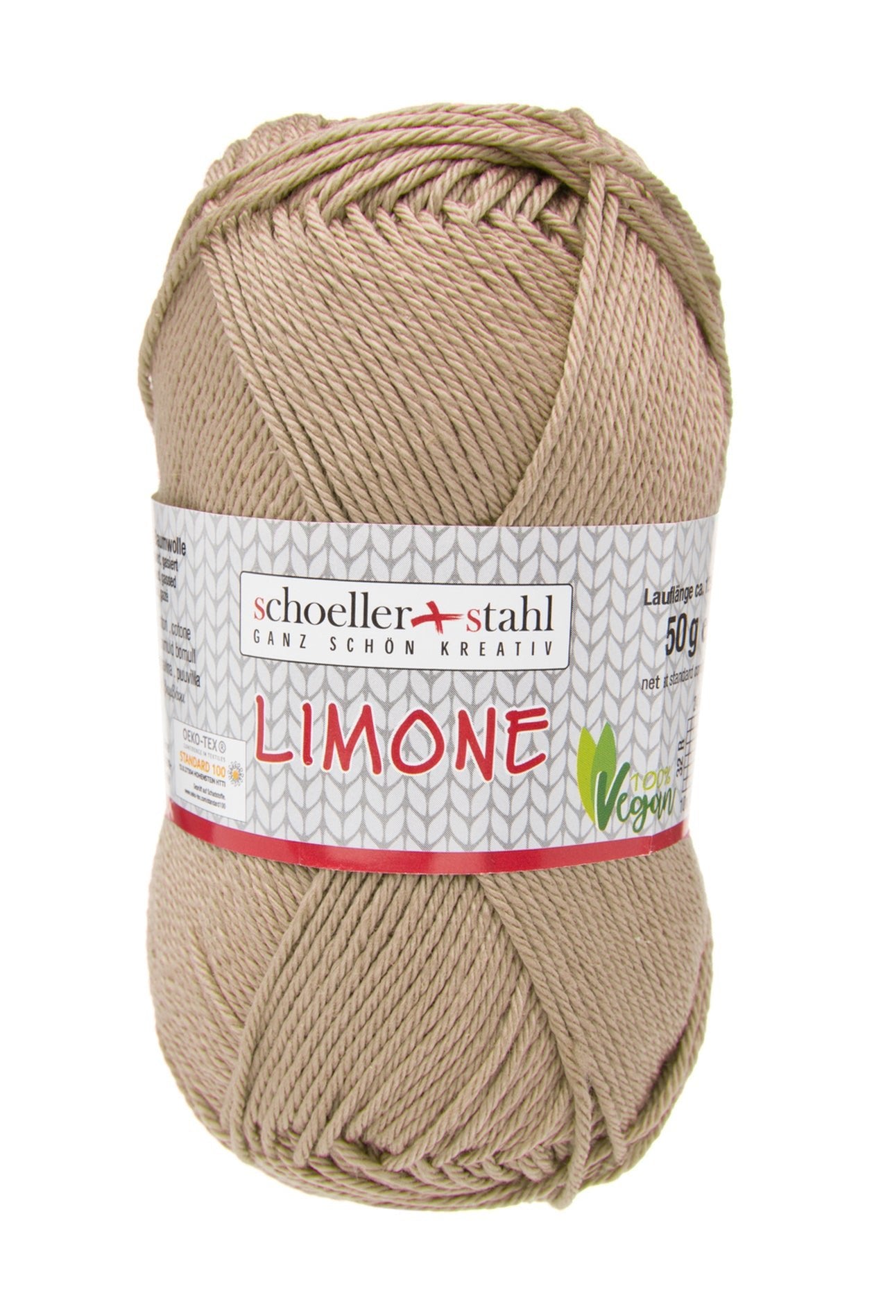 LIMONE 50G | Farbe 181 - LEINEN - Strickwolle - Handarbeiten - 1