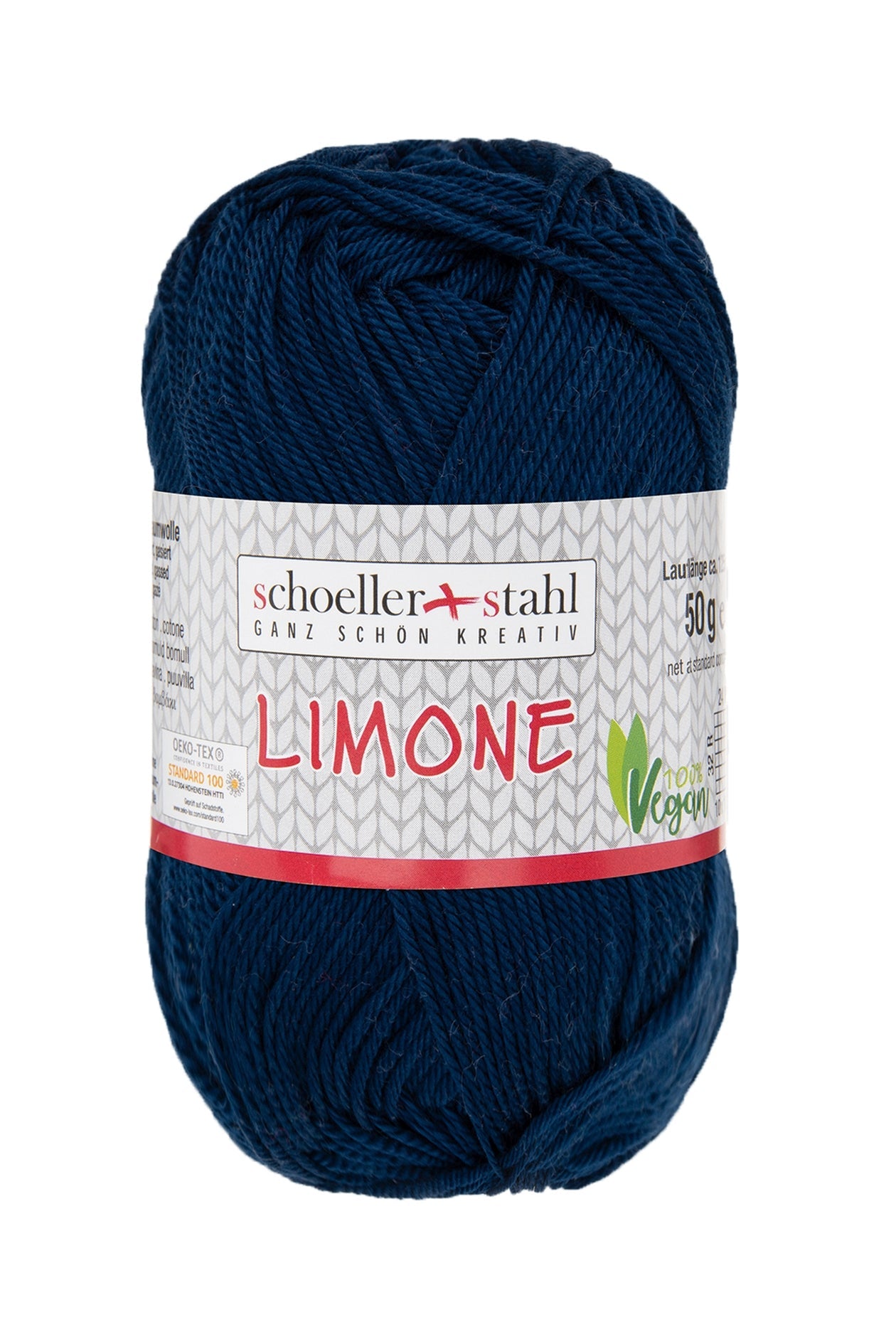 LIMONE 50G | Farbe 56 - NAVY - Strickwolle - Handarbeiten - 1