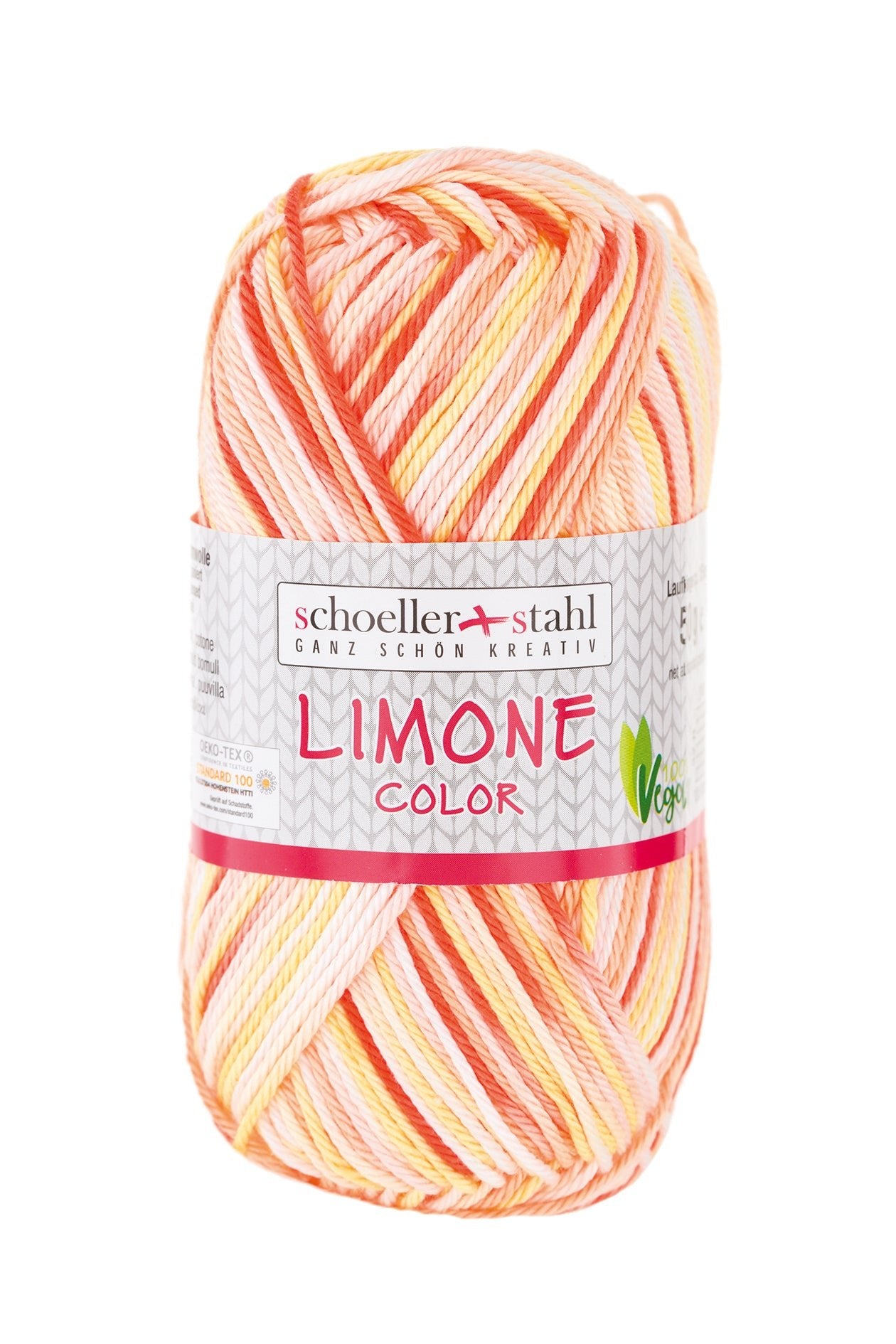 LIMONE COLOR 50 G | Farbe 208 - SONNE - baumwolle - Handarbeiten - 1