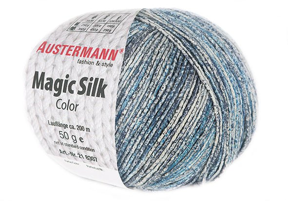 Magic Silk Color | 200 M - 50 G | 109 - Jeans - Handarbeiten - 1