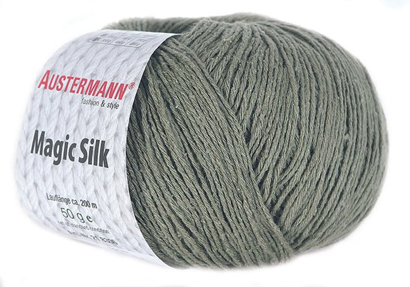 Magic Silk Uni | 200 M - 50 G | 05 - Khaki - Handarbeiten - 1