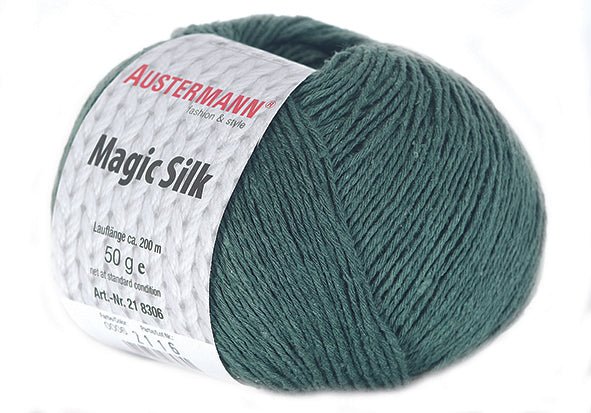 Magic Silk Uni | 200 M - 50 G | 06 - Lorbeer - Handarbeiten - 1