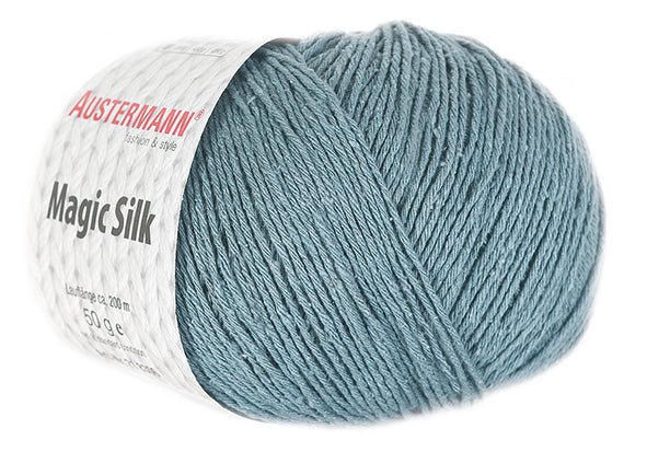 Magic Silk Uni | 200 M - 50 G | 08 - Fjord - Handarbeiten - 1