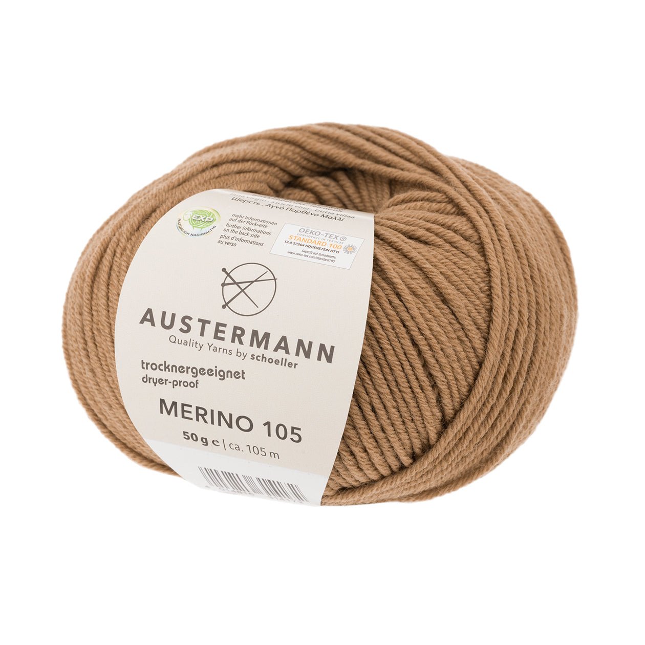 Merino 105 EXP | 105m/50g | 369 - camel - Handarbeiten - 1