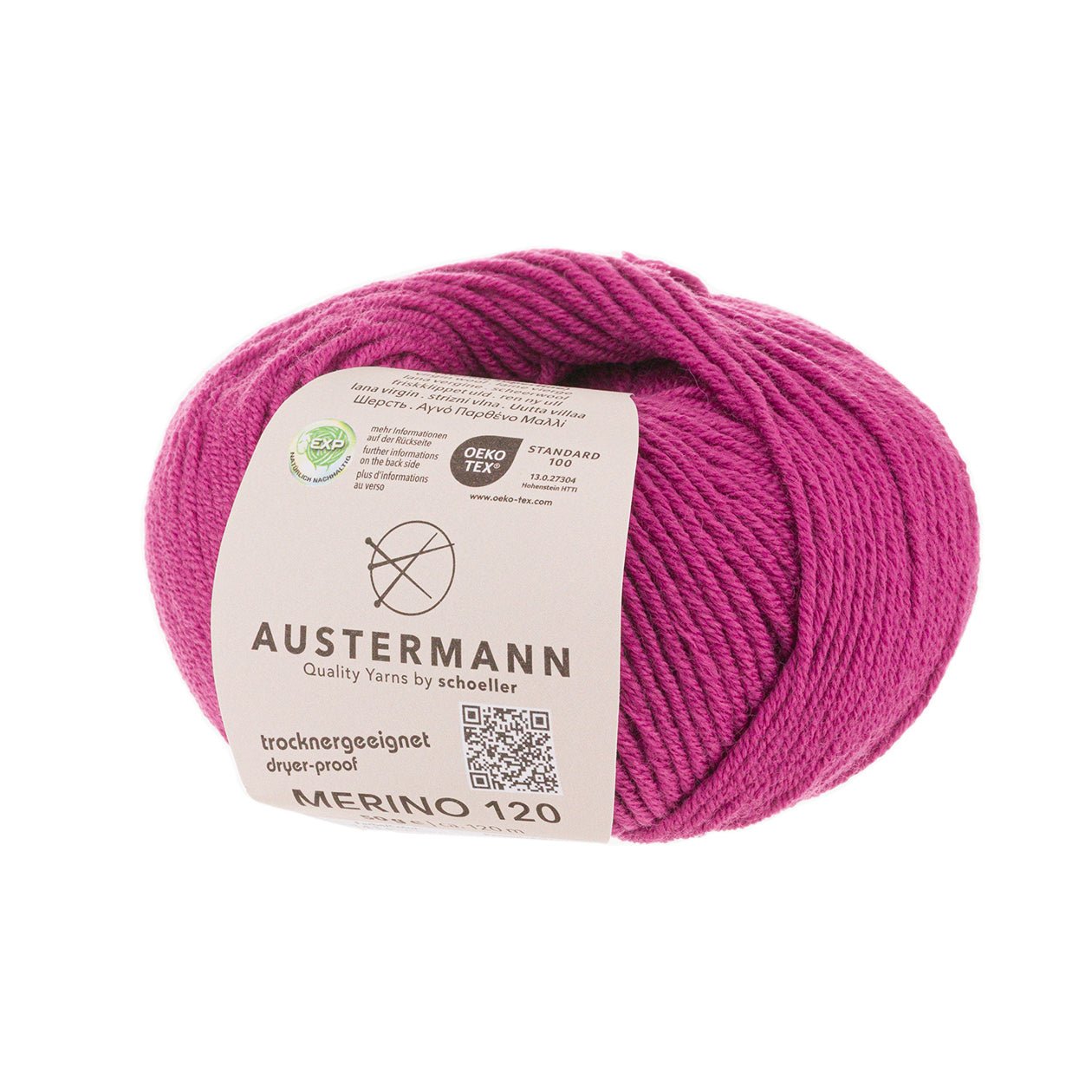 Merino 120 Exp | 120M - 50 G | 141 - Pink Lipstick - Handarbeiten - 1