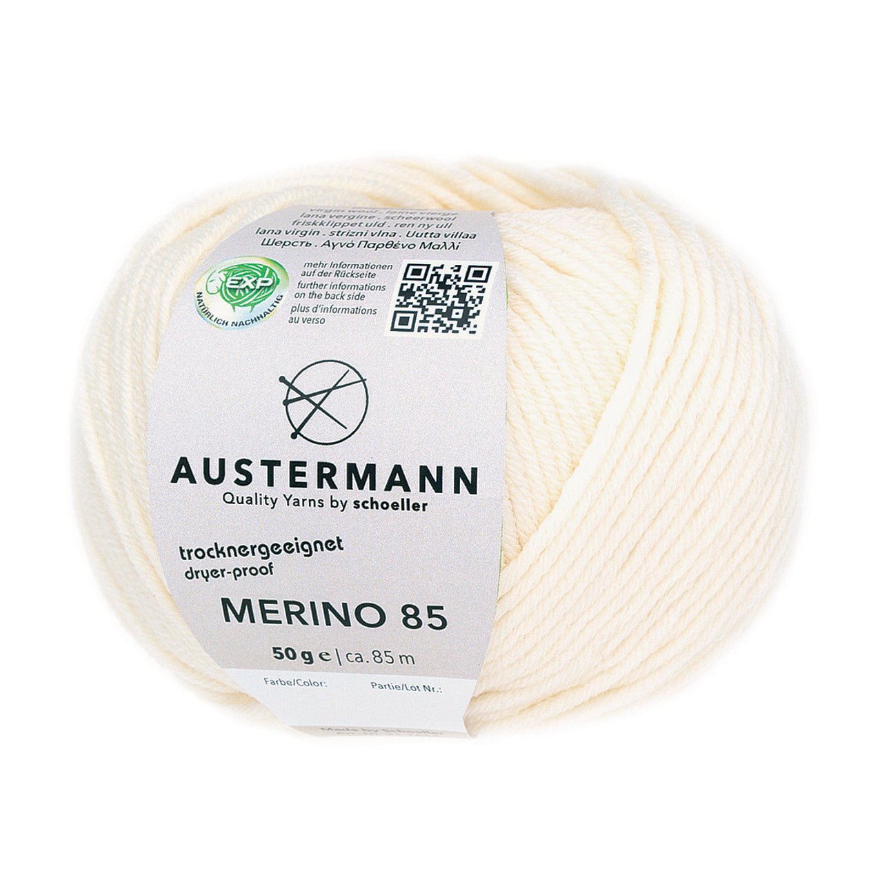Merino 85 EXP | 85m/50g | 3 - natur - Handarbeiten - 1