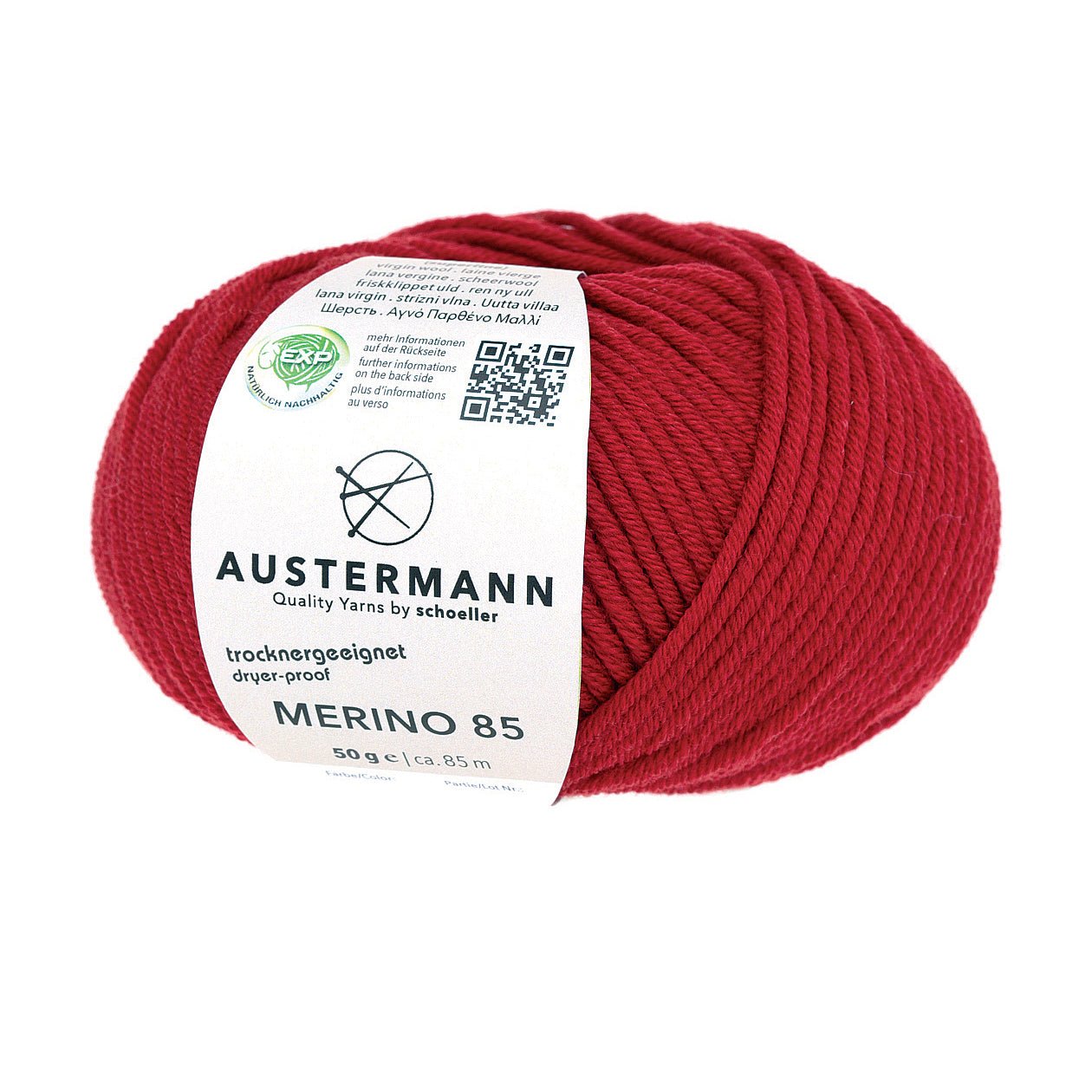 Merino 85 EXP | 85m/50g | 67 - RUBIN - Handarbeiten - 1