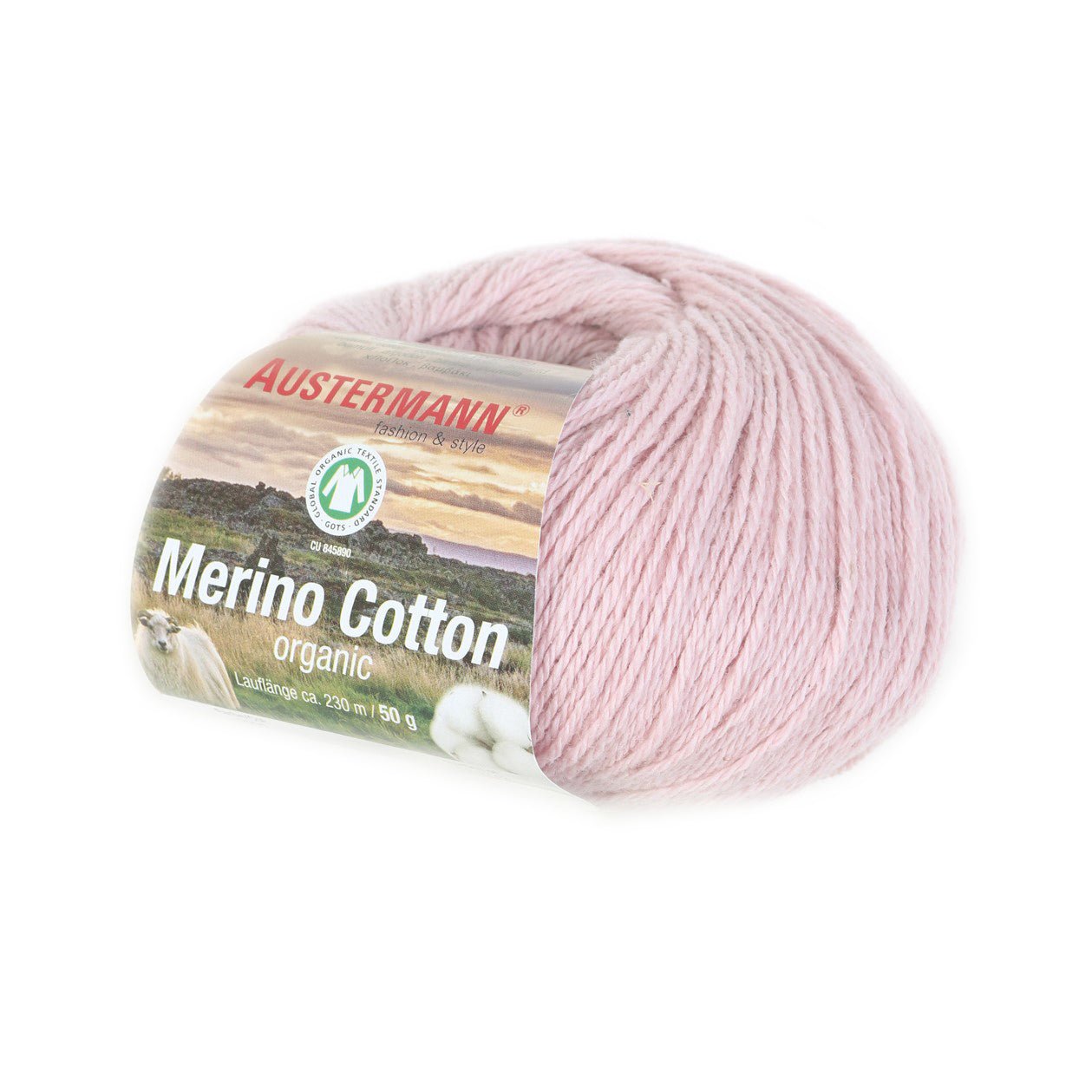 Merino Cotton | 230 M - 50 G | 05 - Rose - Strickwolle - Handarbeiten - 1
