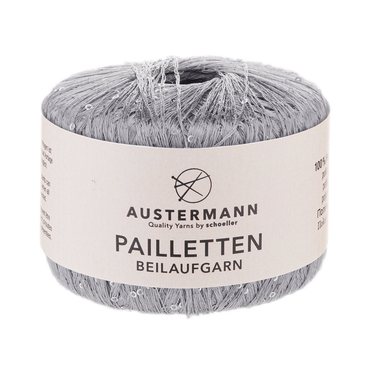Pailletten | 185 M - 25 G | 04 - Silber - Handarbeiten - 1