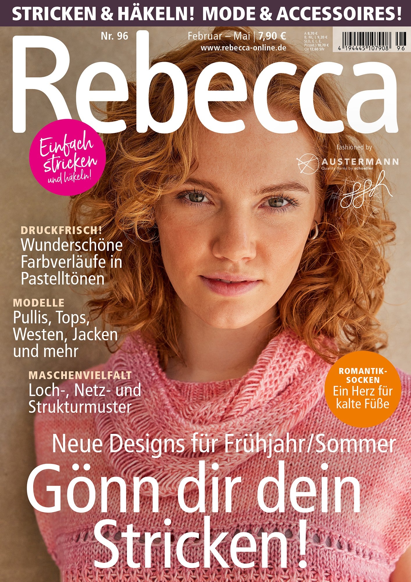 Rebecca Knitting Magazine No. 96