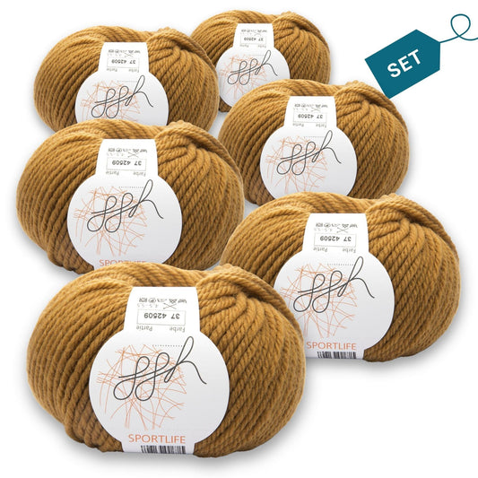 ggh Sportlife Box | Set mit 300g (6x50g) | 037 – Curry