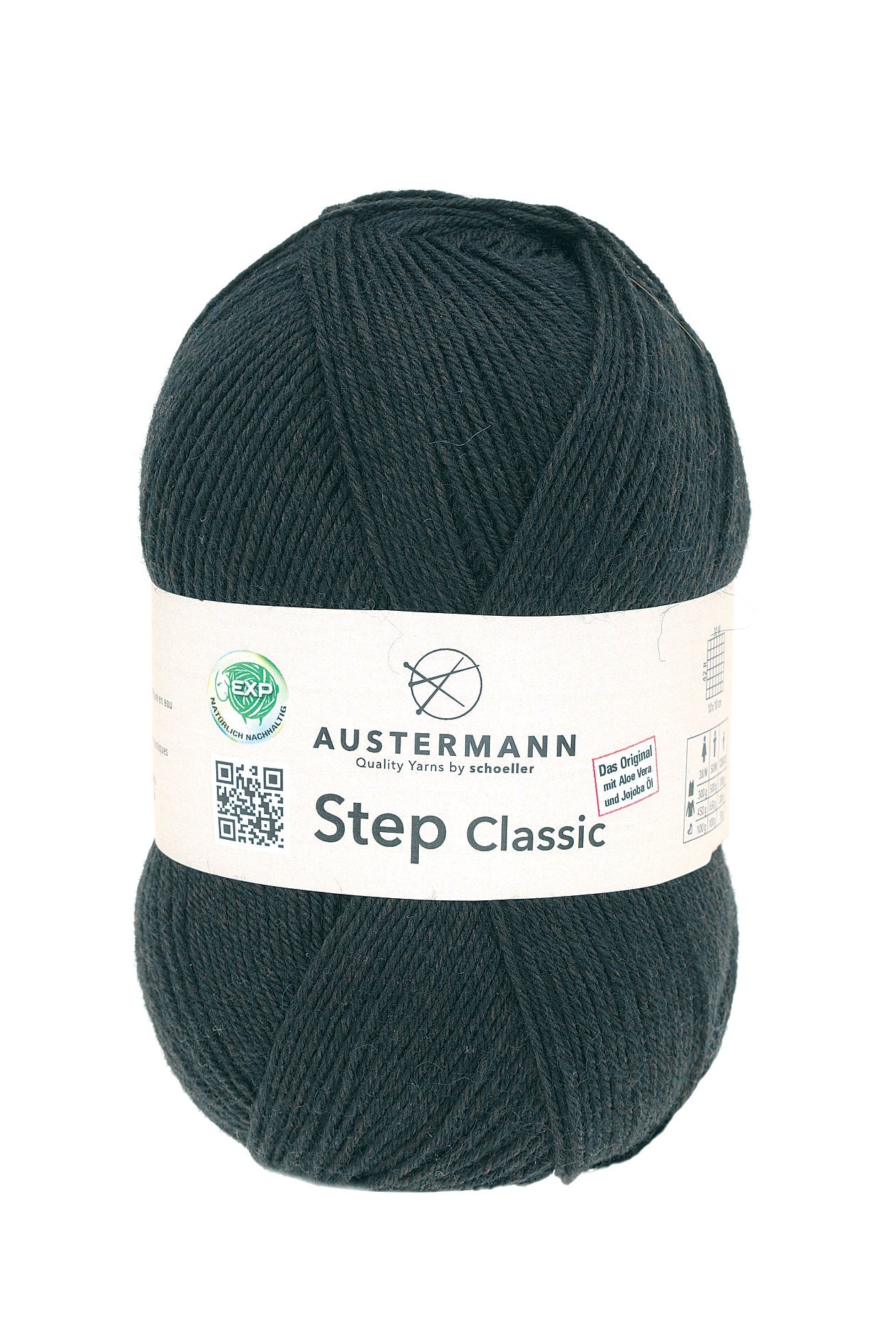 Step 4 Classic Exp | 420 M - 100 G | 1013 - Schwarz - Sockenwolle - Handarbeiten - 1