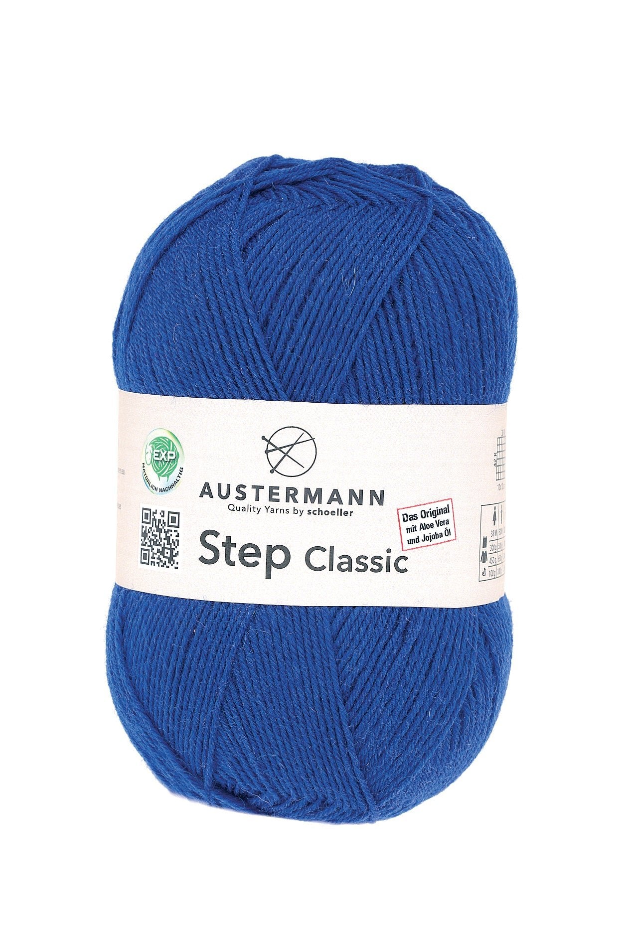 Step 4 Classic Exp | 420 M - 100 G | 1017 - Royalblau - Sockenwolle - Handarbeiten - 1
