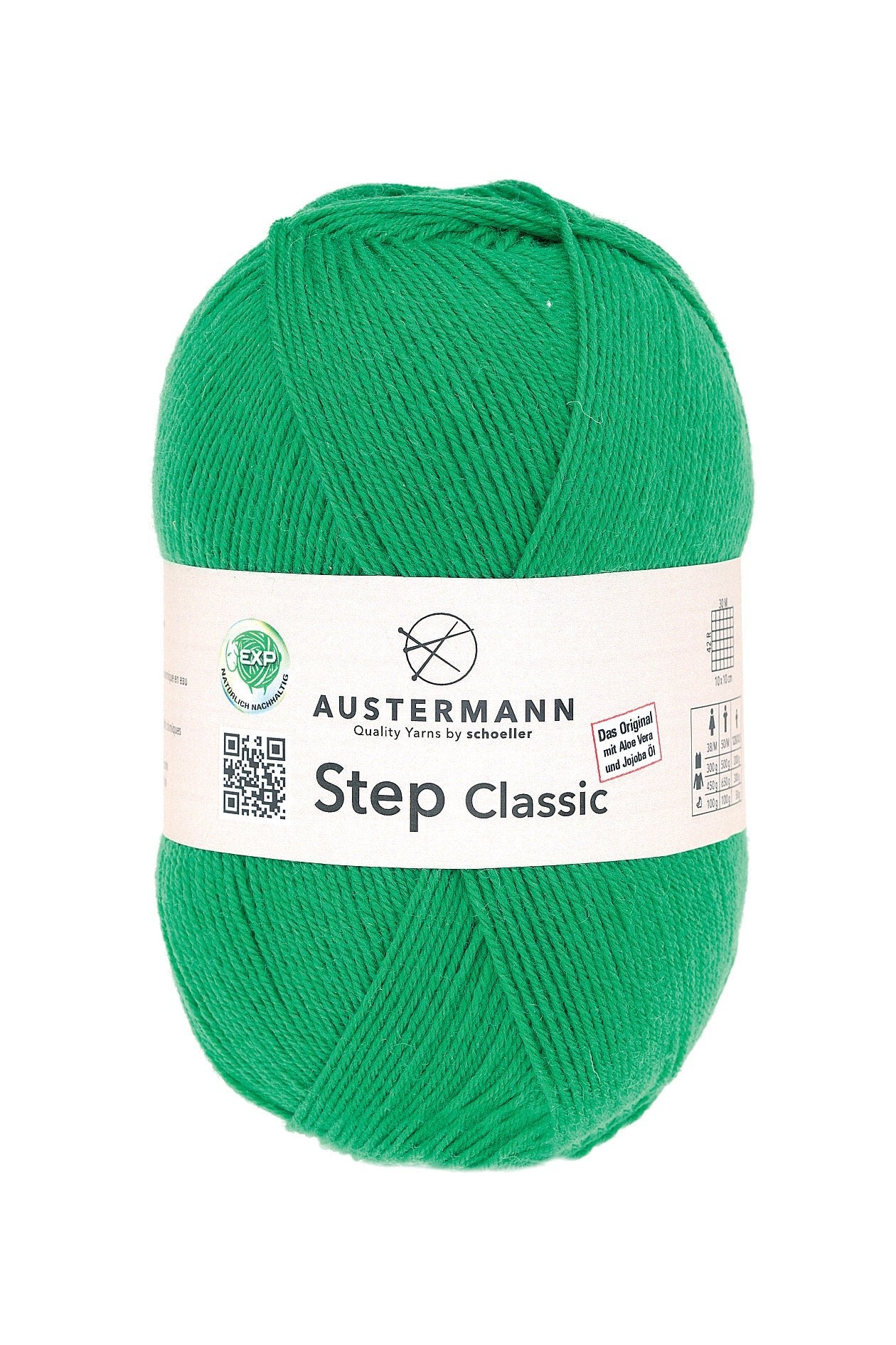 Step 4 Classic Exp | 420 M - 100 G | 1024 - Gras - Sockenwolle - Handarbeiten - 1