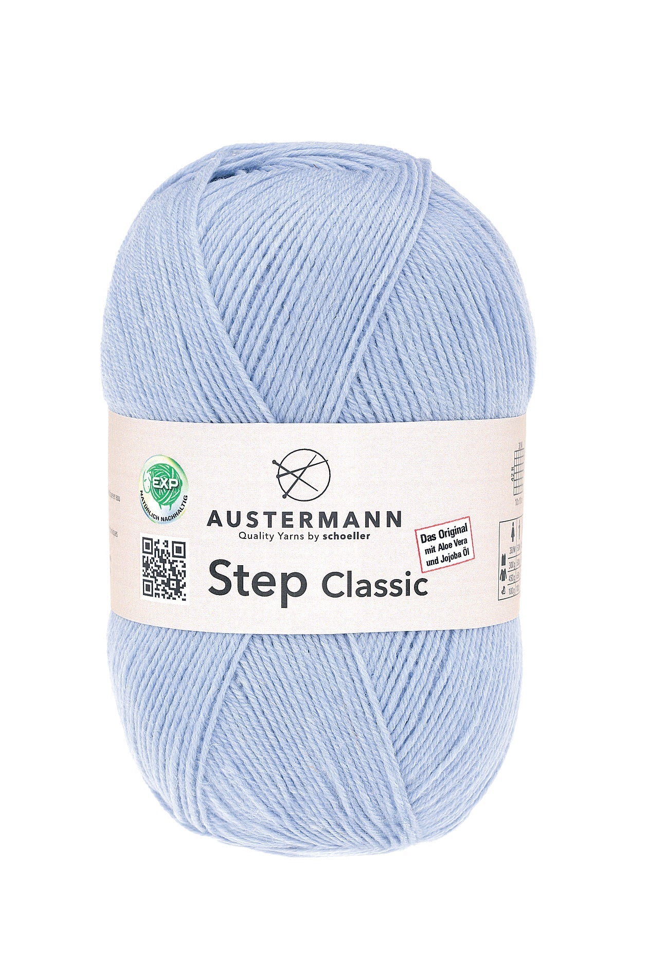 Step 4 Classic Exp | 420 M - 100 G | 1026 - Hellblau - Sockenwolle - Handarbeiten - 1
