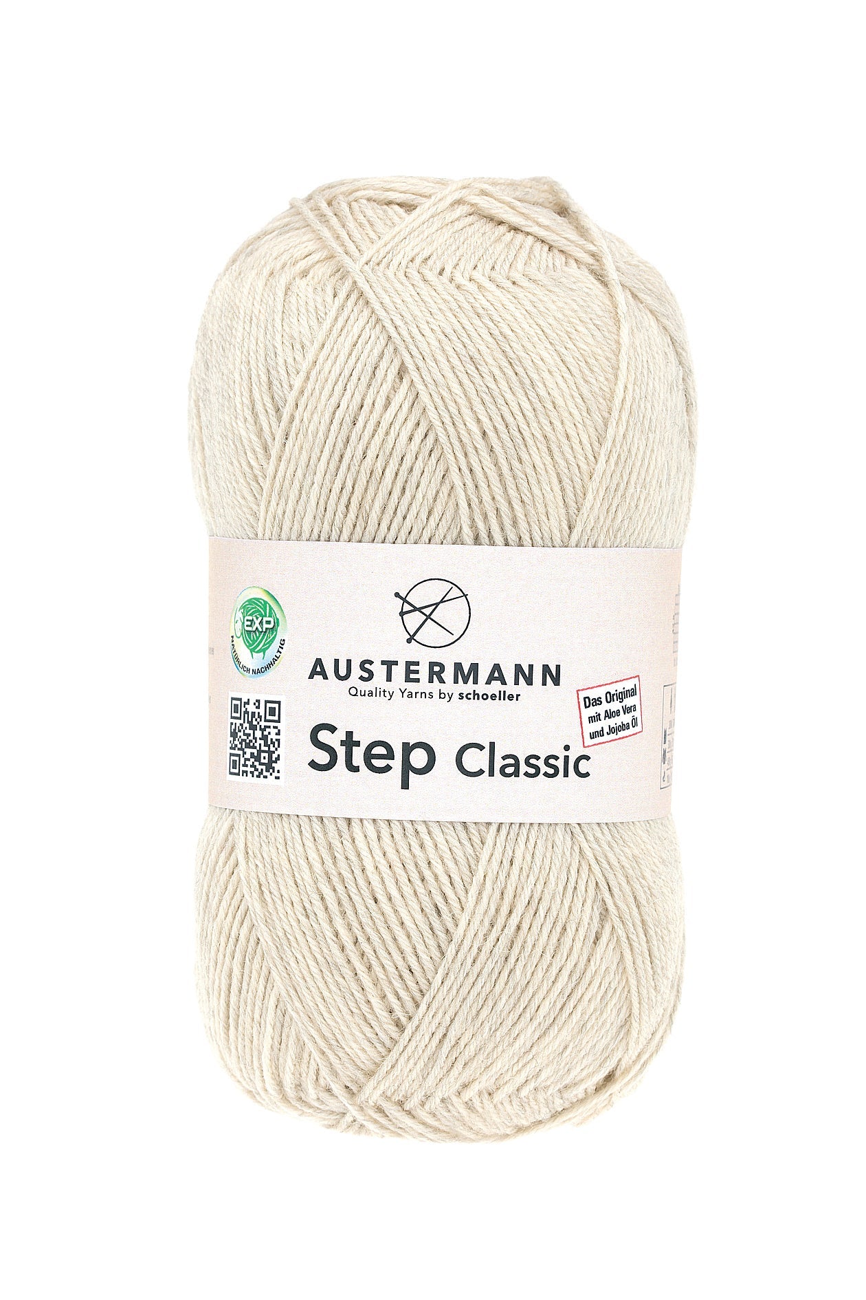 Step 4 Classic Exp | 420 M - 100 G | 1035 - Sand Meliert - Sockenwolle - Handarbeiten - 1