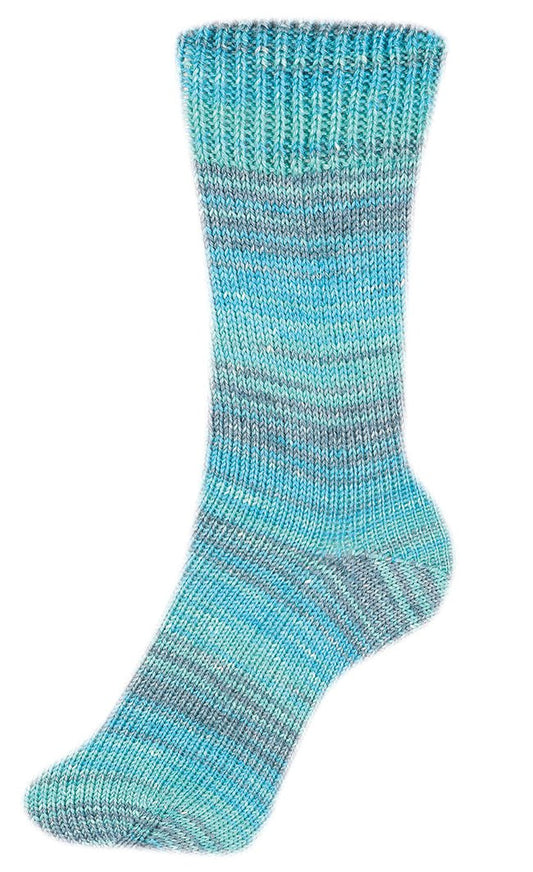 Step 4 Color Exp | 420 M - 100 G | 359 - Tuerkis - Sockenwolle - Handarbeiten - 2