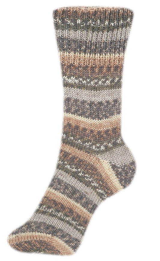 Step 4 Color Exp | 420 M - 100 G | 86 - Heide Maskulin - Sockenwolle - Handarbeiten - 2