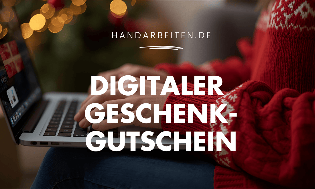 Geschenktipp zu Nikolaus: Handarbeiten.de Geschenkgutschein - Handarbeiten