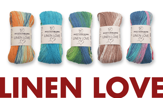 Neu im Shop: Linen Love – sommerliches Leinengarn mit Farbverlauf - Handarbeiten