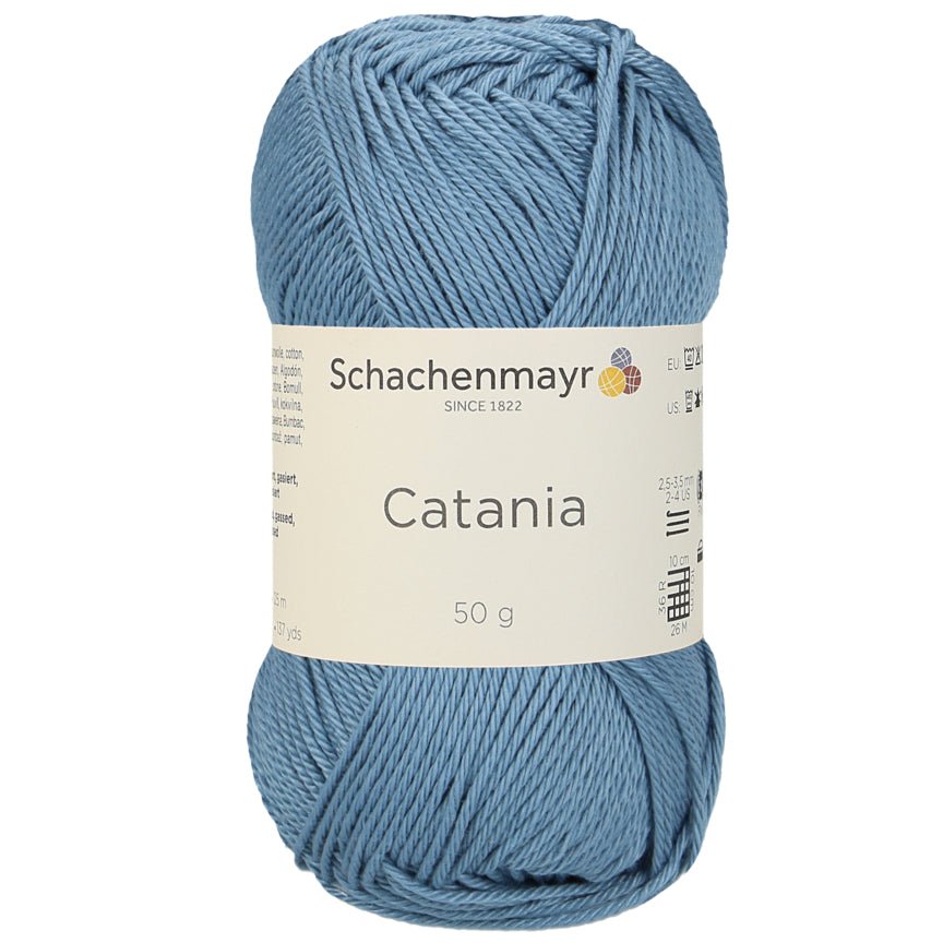 Catania in Blau – Baumwollgarn in maritimen und frischen Blautönen - Handarbeiten