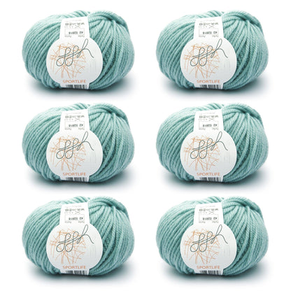 ggh Sportlife Box | Set of 300g (6x50g) | 042 mint green