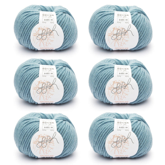 ggh Sportlife Box | Set mit 300g (6x50g) | 044 – Arktisblau