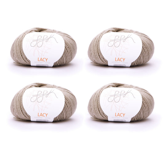 ggh Lacy | Set of 4 x 25g (total 100g) - 019 - Beige