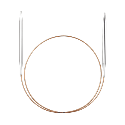 Circular knitting needle metal