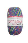 Fortissima 6-fach bunte Sockenwolle 150g | Farbe 231 - COBALT