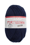 Fortissima 8-fach Sockenwolle 150g | Farbe 8040 - NACHTBLAU