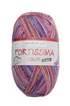 Fortissima 8-fach bunte Sockenwolle 150g | Farbe 807 - ABENDROT