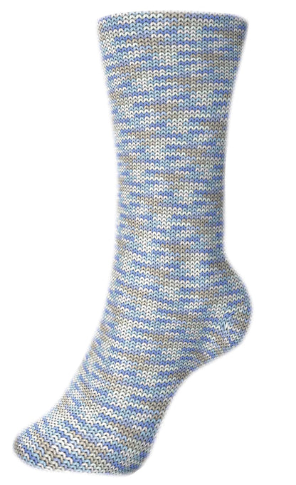 Fortissima bunte 4-fach Sockenwolle | Farbe 2500 - RAUREIF