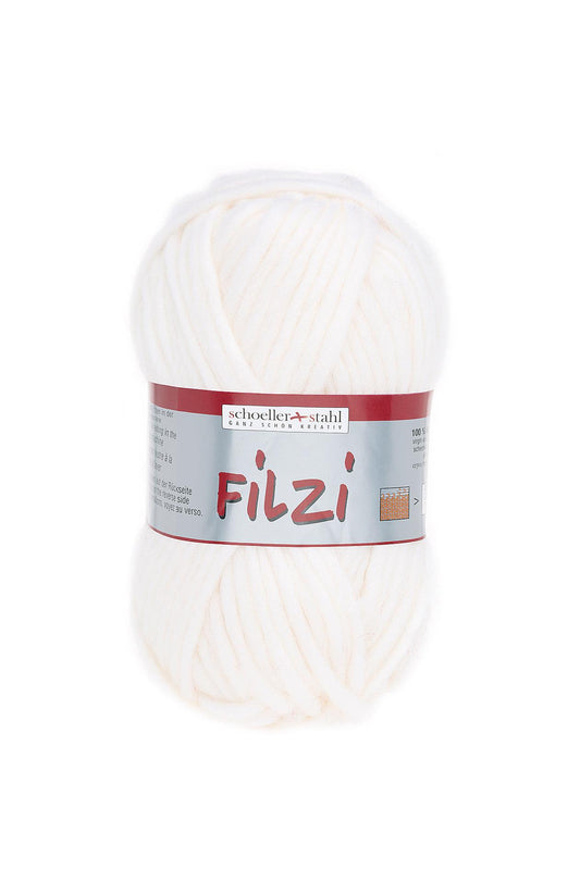 FILZI 50g | Farbe 01 - WEISS