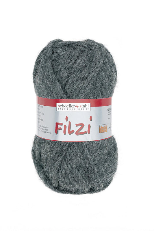 FILZI 50g | Farbe 31 - GRAU-MELIERT