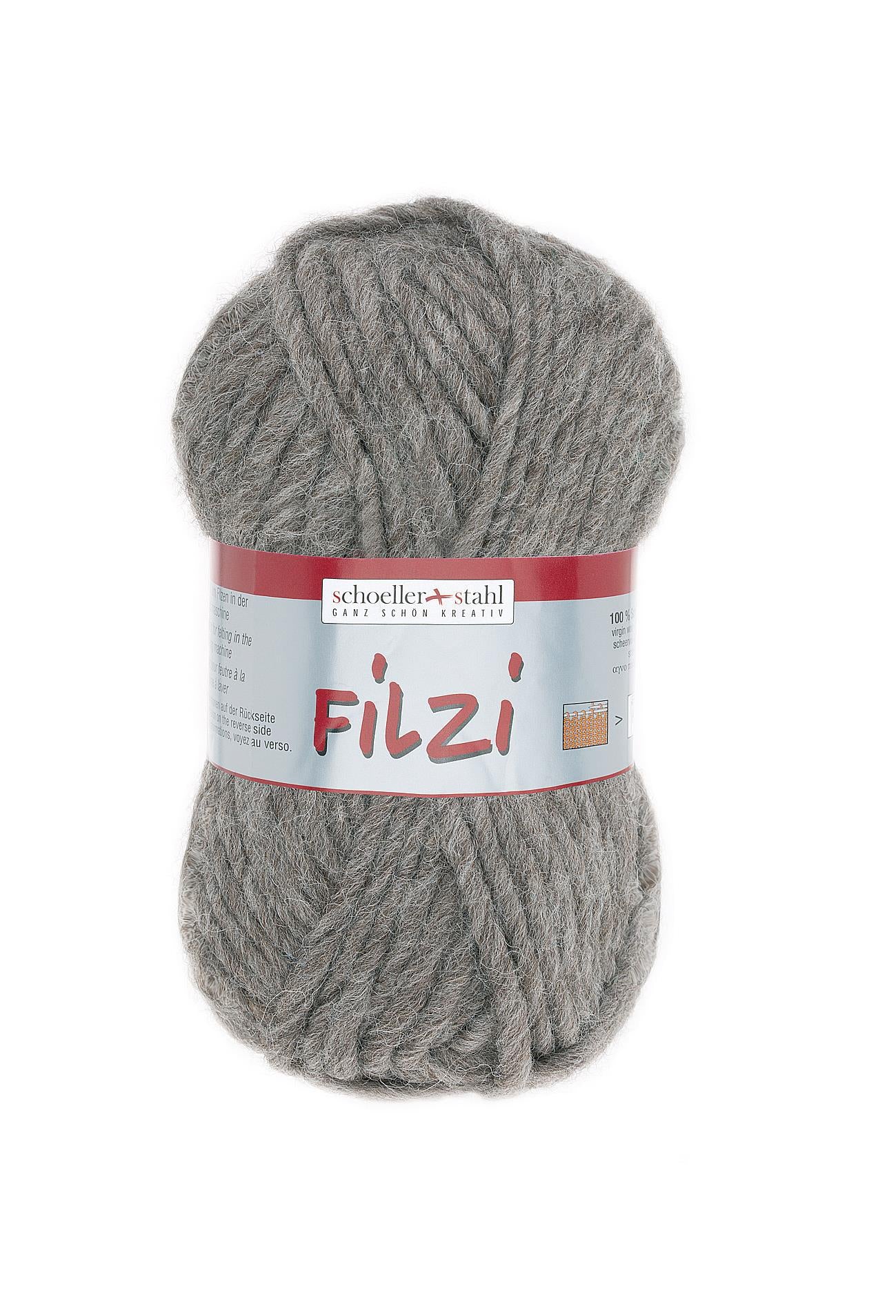 FILZI 50g | Farbe 35 - BRAUN-MELIERT