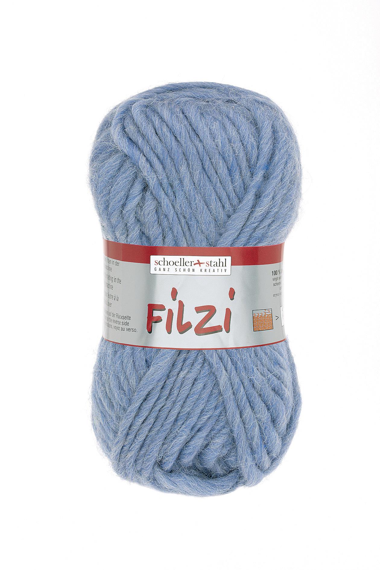 FILZI 50g | Farbe 38 - JEANS-MELIERT