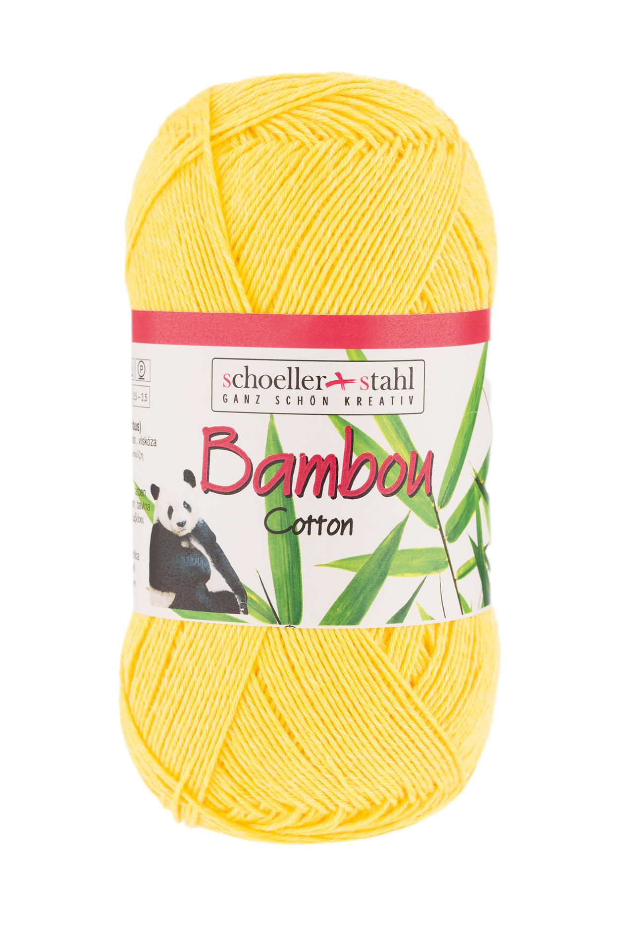 BAMBOU COTTON 100G | Farbe 10 - GELB