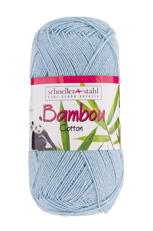 BAMBOU COTTON 100G | Farbe 18 - HELLBLAU