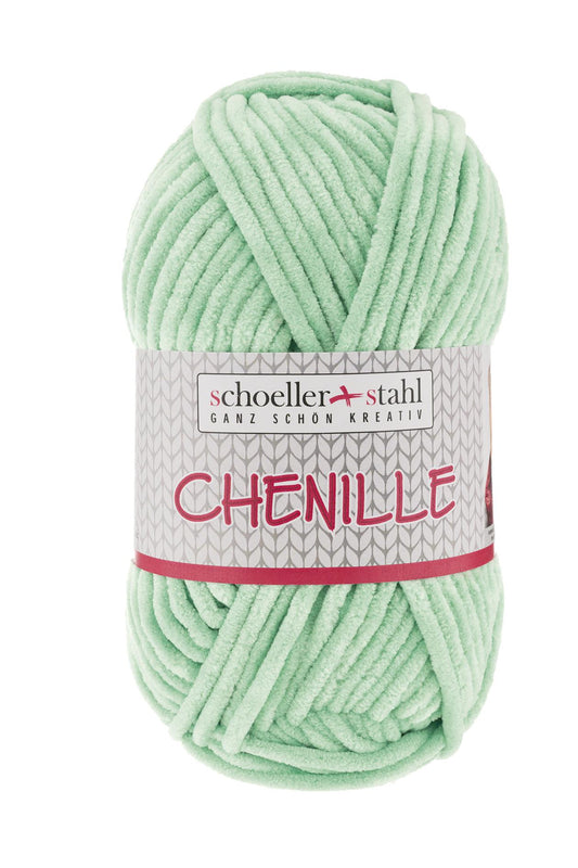 CHENILLE Wolle | 100g | Farbe 11 - Mint