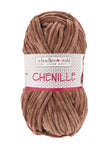 CHENILLE Wolle | 100g | Farbe 13 - Hellbraun