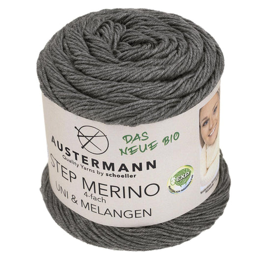 Gots Step Merino 4 Exp Uni | 400 M - 100 G | 1002 - Grau Melange