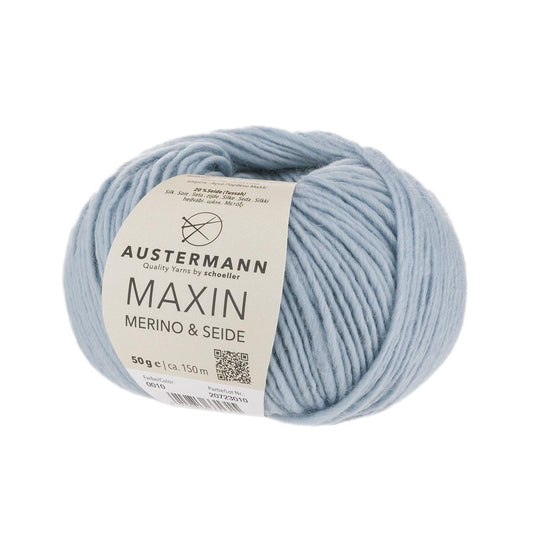 Maxin Merino &amp; Silk | 150M - 50G | 10 - Ice Blue