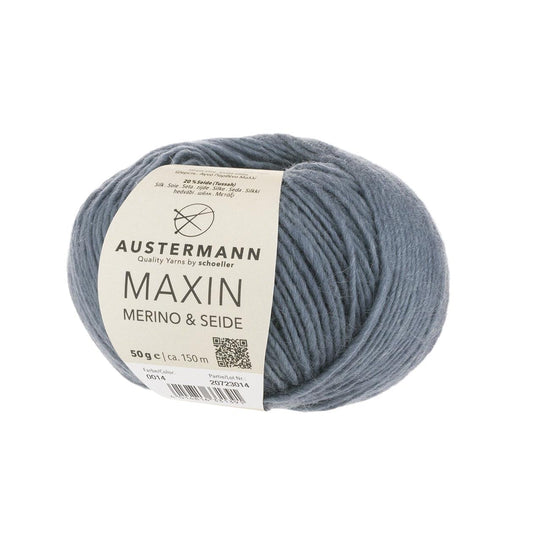 Maxin Merino &amp; Silk | 150M - 50G | 14 - Gray